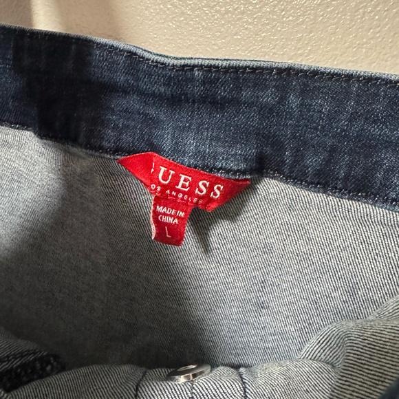 Guess Denim Mini Dress - Picture 8 of 8